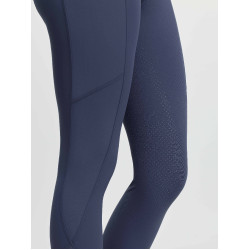 Legging de equitação LeMieux com fundo de silicone Airflow feminino Sombra Legging de equitação LeMieux com fundo de silicone Airflow feminino Sombra