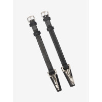 Suportes LeMieux Clips oleados Kudos Preto / prata