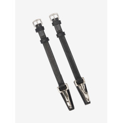 Suportes LeMieux Clips oleados Kudos Preto / prata