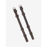 Montantes LeMieux planos Hunter Havana / prata Castanho