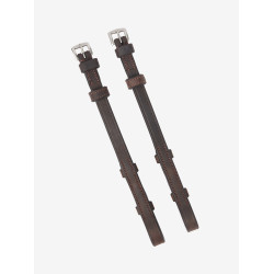 Montantes LeMieux planos Hunter Havana / prata Castanho