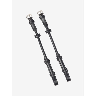 Montantes LeMieux enrolados Kudos Preto / prata