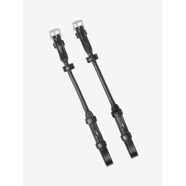 Montantes LeMieux enrolados Kudos Preto / prata
