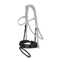 Muserola Flash LeMieux Kudos Classic Preto / prata