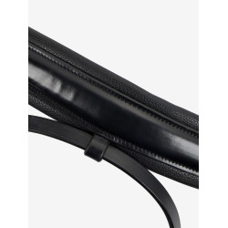 Muserola Flash LeMieux Kudos Classic Preto / prata