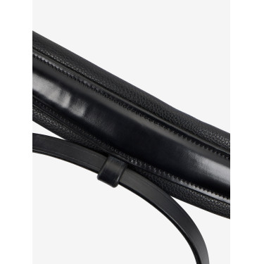Muserola Flash LeMieux Kudos Classic Preto / prata