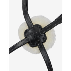 Muserola LeMieux Arika Grackle Preto / prata