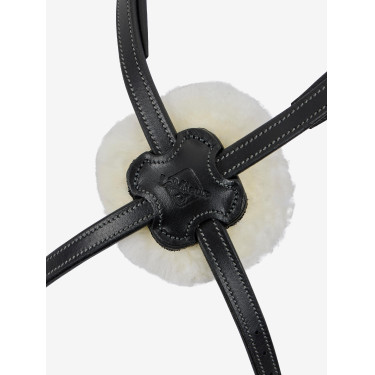 Muserola LeMieux Arika Grackle Preto / prata