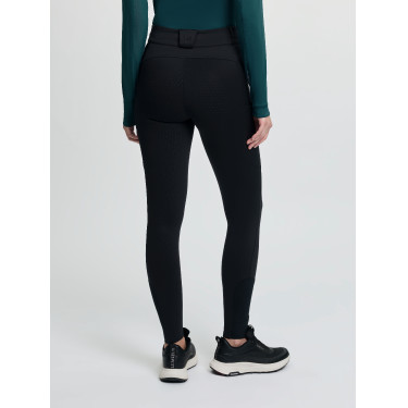 Calças de equitação LeMieux com fundo de silicone Cami Sculpt feminino Preto