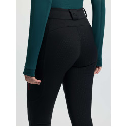Calças de equitação LeMieux com fundo de silicone Cami Sculpt feminino Preto