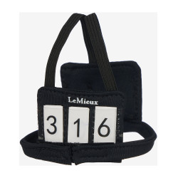 Plastron e dossard numerado LeMieux Toy Rider Preto