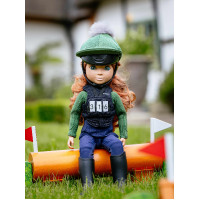 Plastron e dossard numerado LeMieux Toy Rider Preto