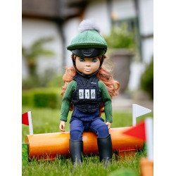 Plastron e dossard numerado LeMieux Toy Rider Preto
