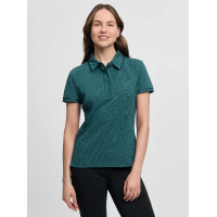 Polo LeMieux Pixie feminino de manga curta Selva Polo LeMieux Pixie feminino de manga curta Selva