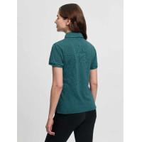 Polo LeMieux Pixie feminino de manga curta Selva Polo LeMieux Pixie feminino de manga curta Selva
