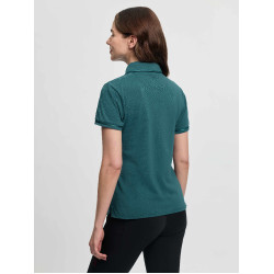 Polo LeMieux Pixie feminino de manga curta Selva
