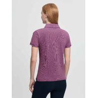 Polo LeMieux Pixie feminino de manga curta Selva