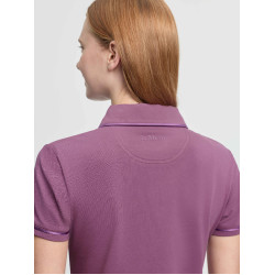 Polo LeMieux Pixie feminino de manga curta Malva