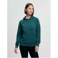 Sweat com capuz LeMieux Nadine Airflow para mulher Selva Verde