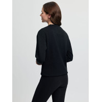 Sweatshirt com gola redonda LeMieux Christina feminino Preto Sweatshirt com gola redonda LeMieux Christina feminino Preto