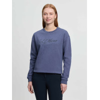 Sweatshirt com gola redonda LeMieux Christina feminino Dégradé Azul