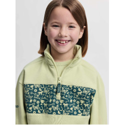 Sweat com gola de fecho LeMieux Mini Quinn Macaron