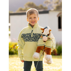 Sweat com gola de fecho LeMieux Mini Quinn Macaron