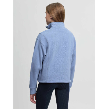 Camisola com gola de fecho éclair LeMieux Young Rider Vianne Azul-pó