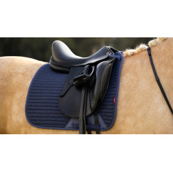 Sapata de dressage LeMieux Square em tecido mesh Air-Tek Sombra