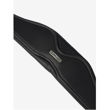 Caveção de trabalho LeMieux Kudos em couro oleado Preto / prata