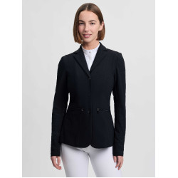 Casaca de concurso LeMieux Tall Jessica Mesh feminina Preto