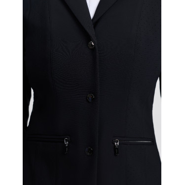Casaca de concurso LeMieux Tall Jessica Mesh feminina Preto