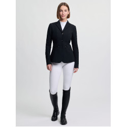Casaca de concurso LeMieux Tall Jessica Mesh feminina Preto