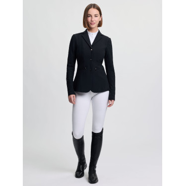 Casaca de concurso LeMieux Tall Jessica Mesh feminina Preto