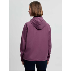 Casaco impermeável LeMieux meia-zíper Perri feminino Malva