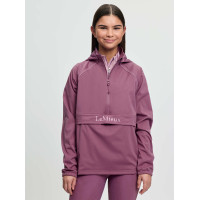 Casaco impermeável LeMieux Young Rider com fecho de correr três-quartos Paige Malva Casaco impermeável LeMieux Young Rider com fecho de correr três-quartos Paige Malva