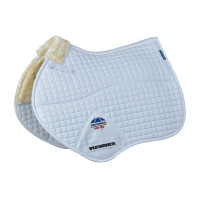 Manta de sela Weatherbeeta Prime Air-Tec Comfy Fleece Jumping Branco / natural