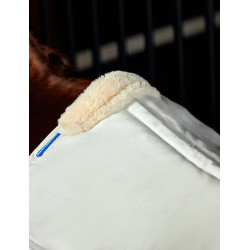 Amortecedor Weatherbeeta de memória de forma Comfort com borda de fleece Branco