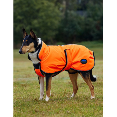 Capa impermeável para cão WeatherBeeta ComFiTec refletora 300D Deluxe Laranja Capa impermeável para cão WeatherBeeta ComFiTec refletora 300D Deluxe Laranja