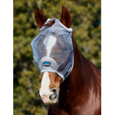 Máscara anti-moscas ComFiTec Durable mesh Cinzento