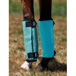 Guêtres anti-mouches ComFiTec Dura-mesh Turquesa / preto Azul Guêtres anti-mouches ComFiTec Dura-mesh Turquesa / preto Azul