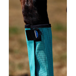 Guêtres anti-mouches ComFiTec Dura-mesh Turquesa / preto Azul Guêtres anti-mouches ComFiTec Dura-mesh Turquesa / preto Azul