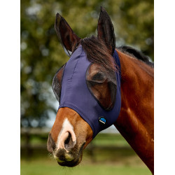 Máscara anti-moscas WeatherBeeta ComFiTec Deluxe Stretch com orelhas