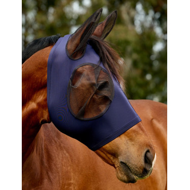 Máscara anti-moscas WeatherBeeta ComFiTec Deluxe Stretch com orelhas