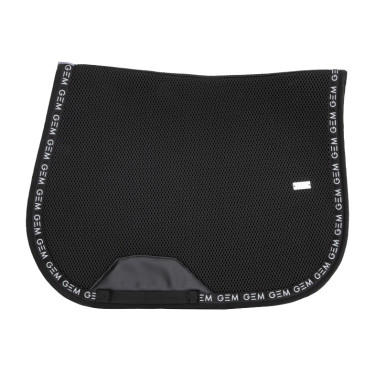Tapete GEM Mesh Grip Preto / prateado