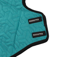 Cobertura para hobby horse Equestro Ciano escuro modelo antigo