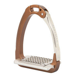 Estribos Arena Aluplus 2.0 Acavallo Bronze / titânio solar Castanho
