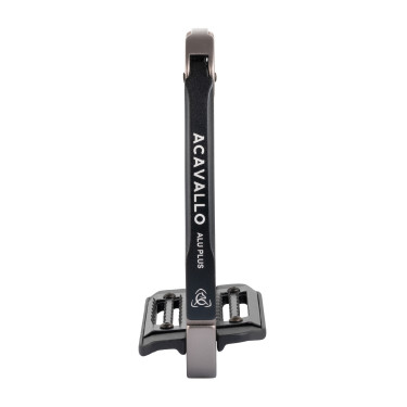 Estribos Arena Aluplus 2.0 Acavallo Titânio / preto Cinzento