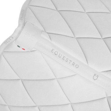 Manta de dressage Equestro em tecido técnico Branco / branco