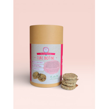 Suplemento Cura de biotina Happy Crackers